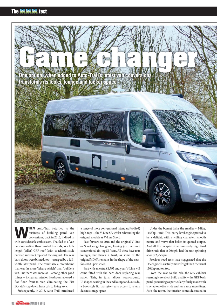 What Motorhome magazine Preview Pages