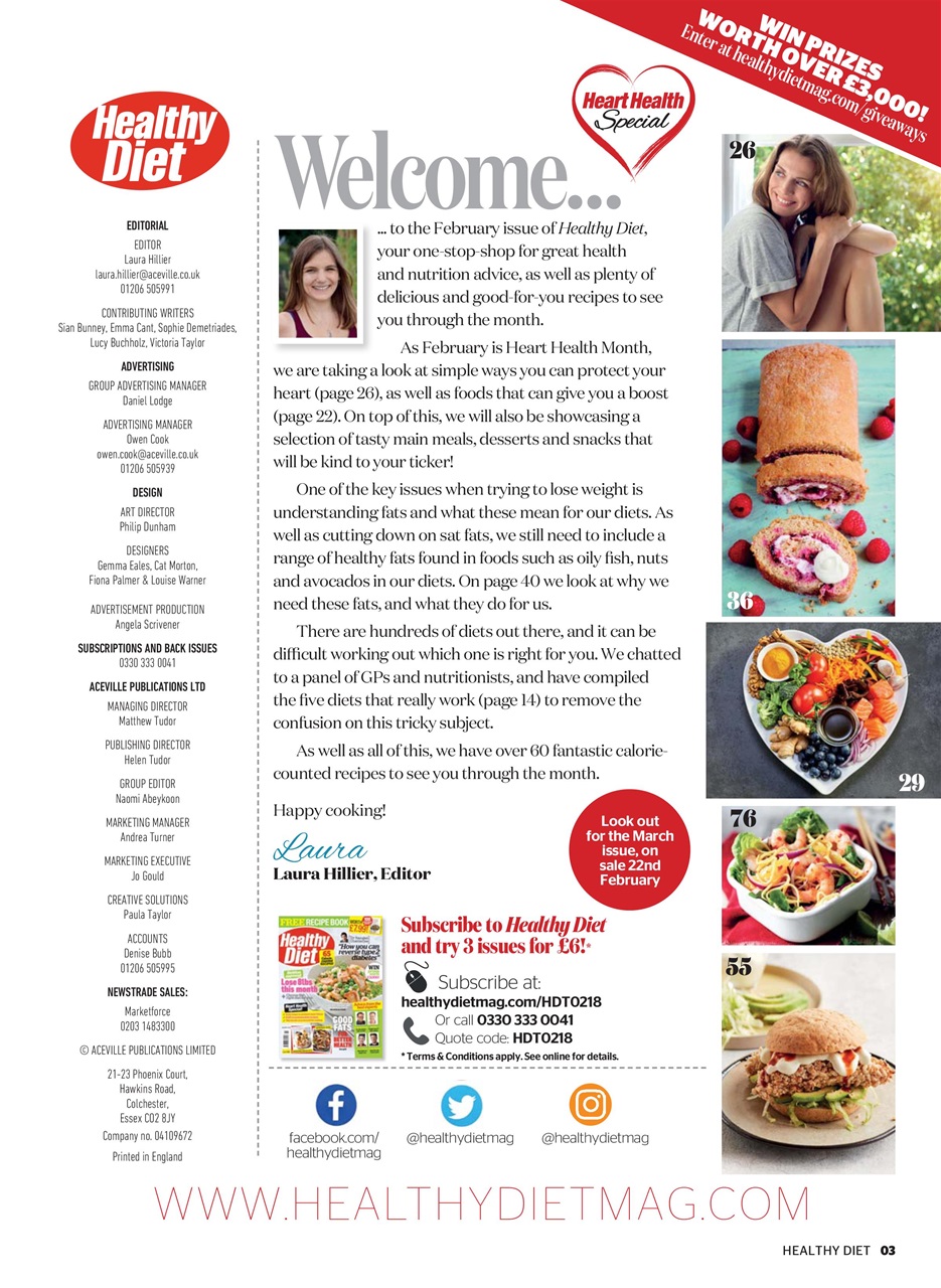 Healthy Diet Preview Pages