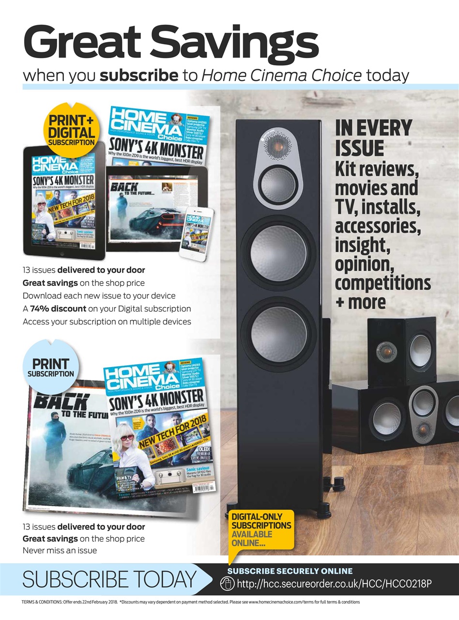 Home Cinema Choice Preview Pages