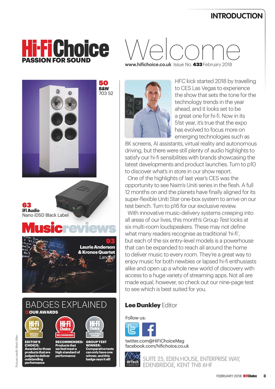 Hi-Fi Choice Preview Pages