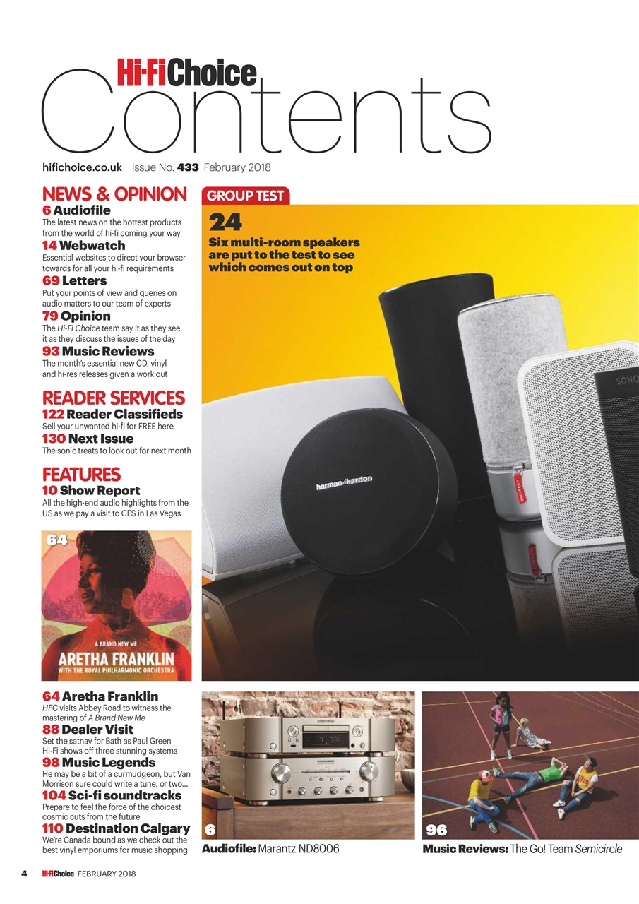 Hi-Fi Choice Preview Pages