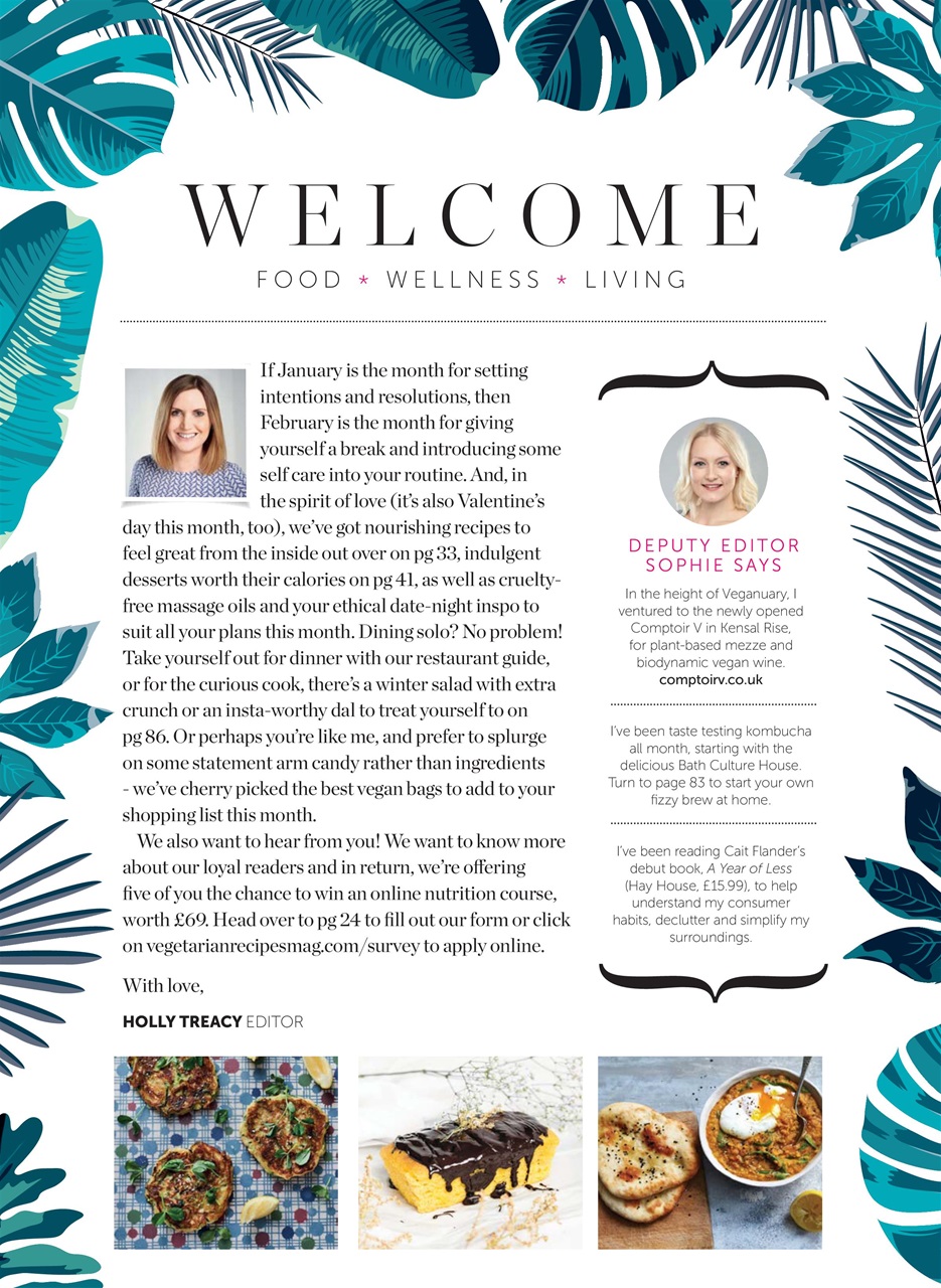 Veggie Magazine Preview Pages