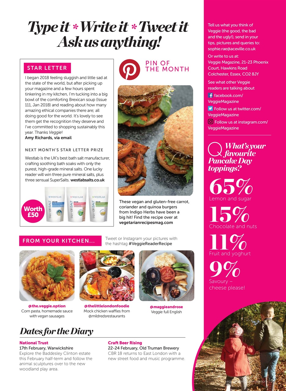 Veggie Magazine Preview Pages