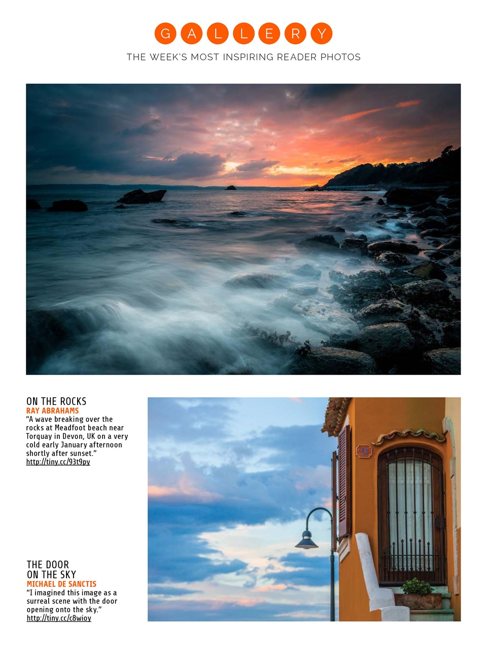 Photography Week Preview Pages