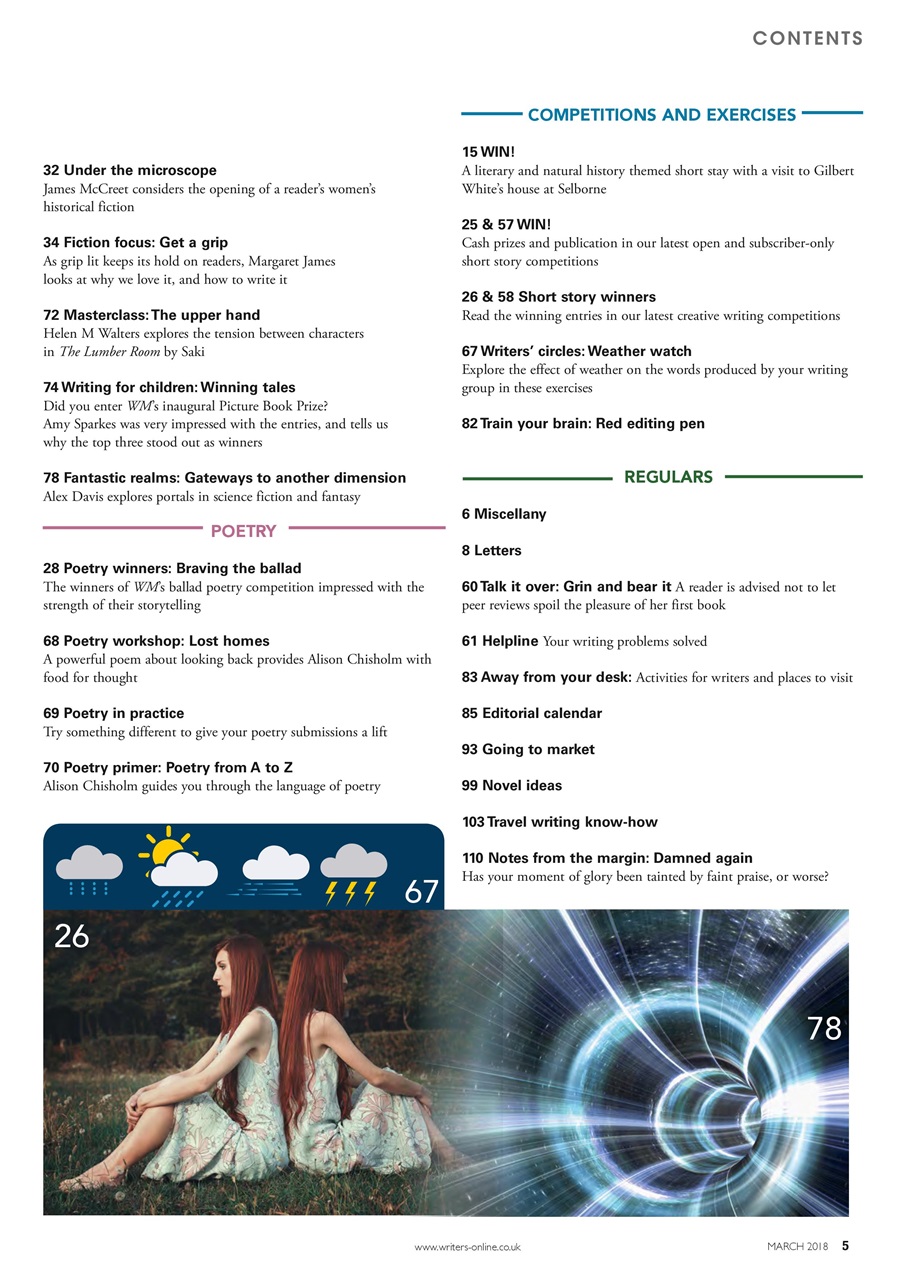 Writing Magazine Preview Pages