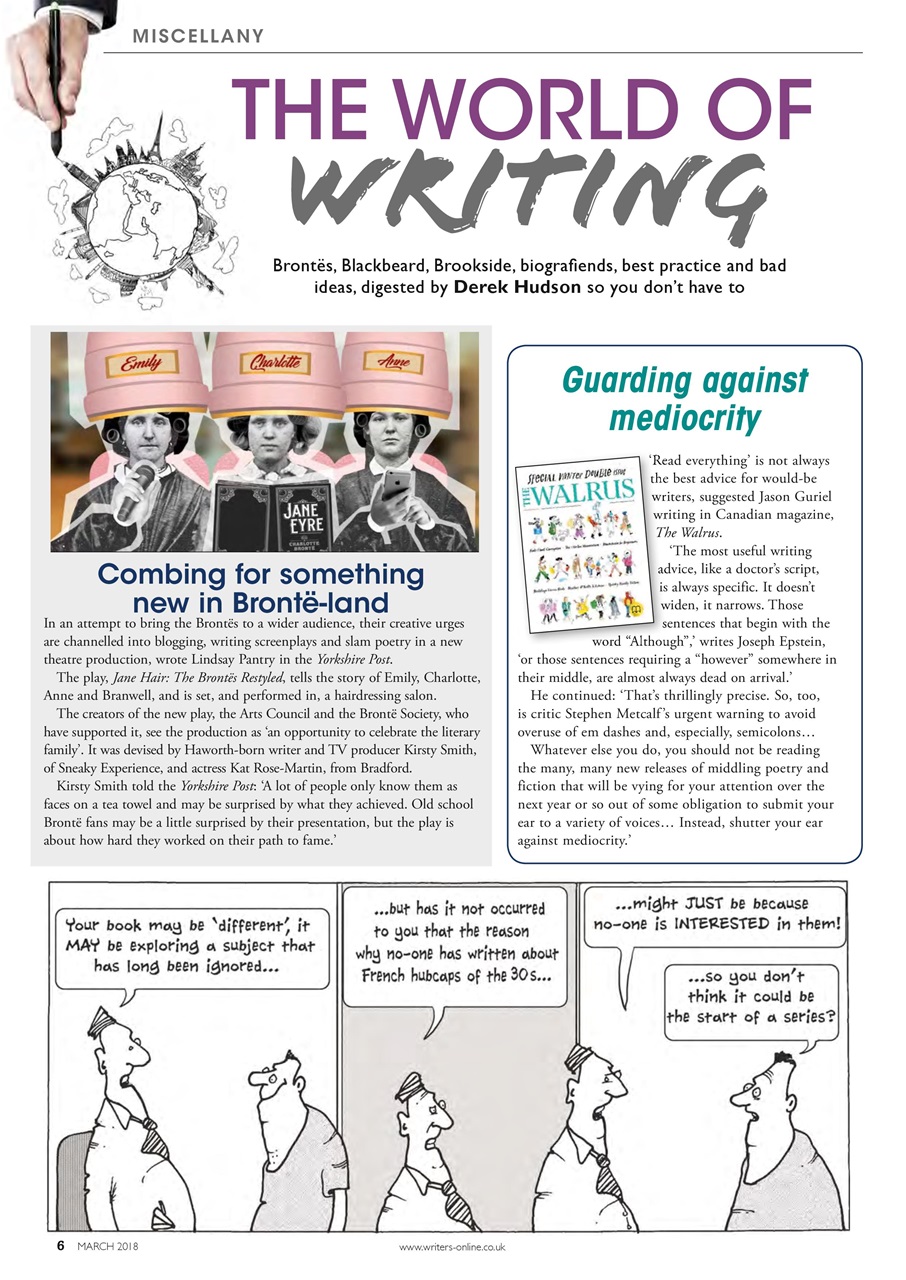 Writing Magazine Preview Pages