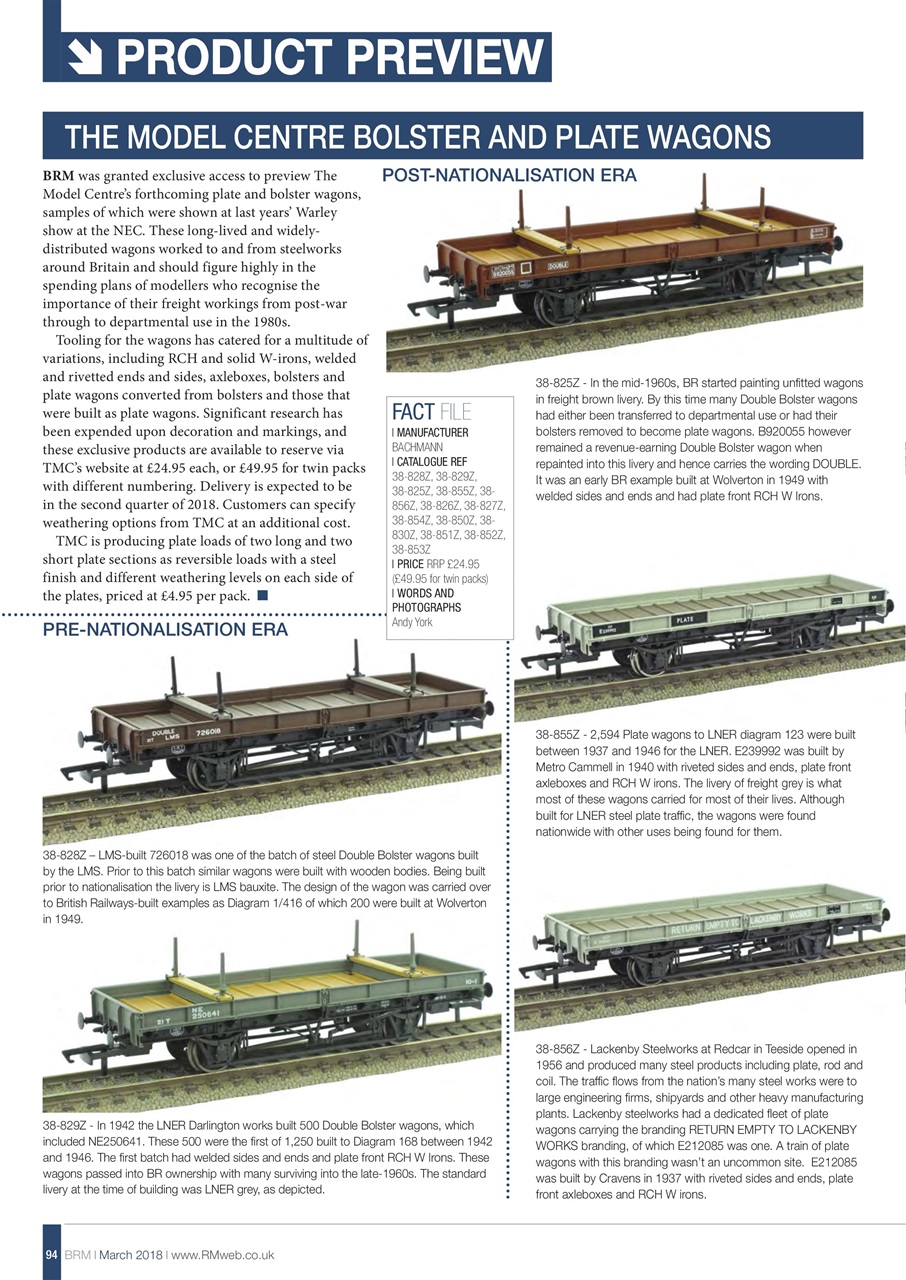 British Railway Modelling (BRM) Preview Pages