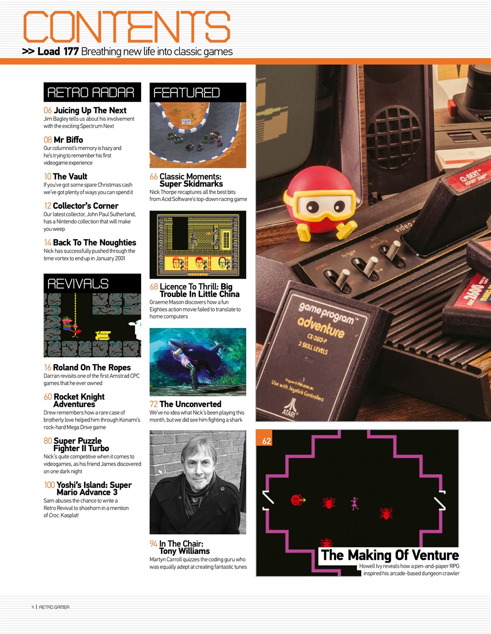 Retro Gamer Preview Pages