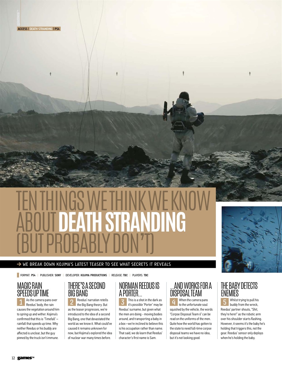 games (TM) Preview Pages