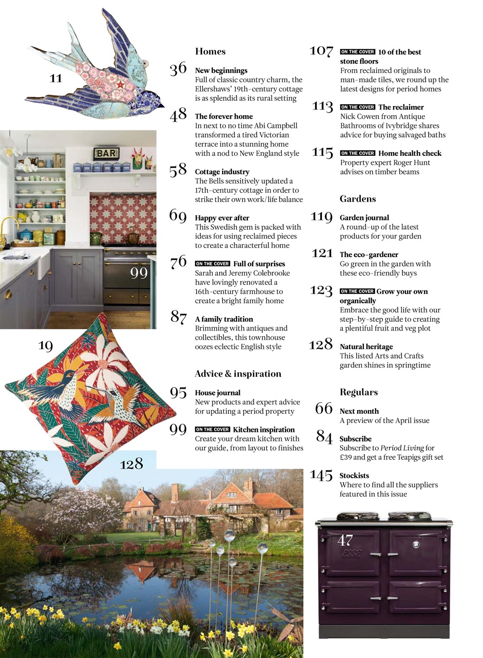 Period Living Magazine Preview Pages