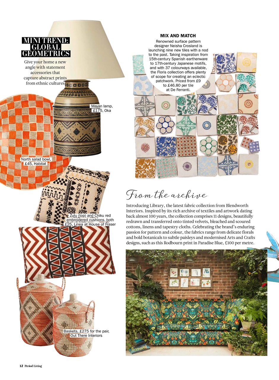 Period Living Magazine Preview Pages