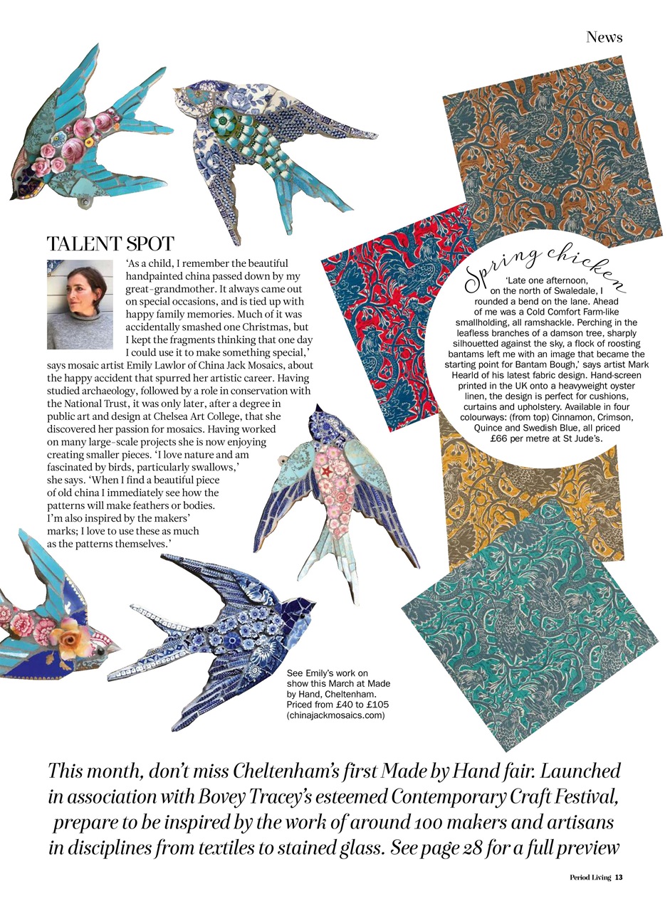 Period Living Magazine Preview Pages