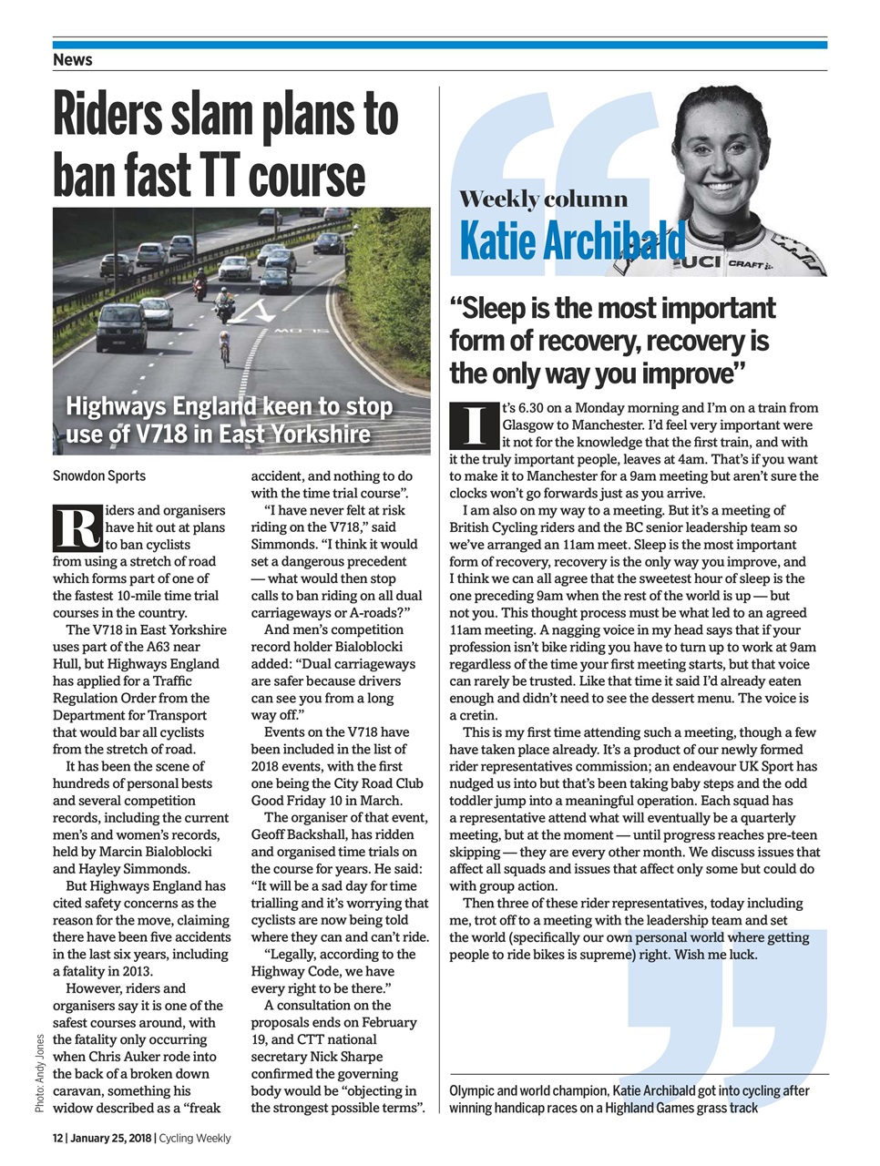 Cycling Weekly Preview Pages