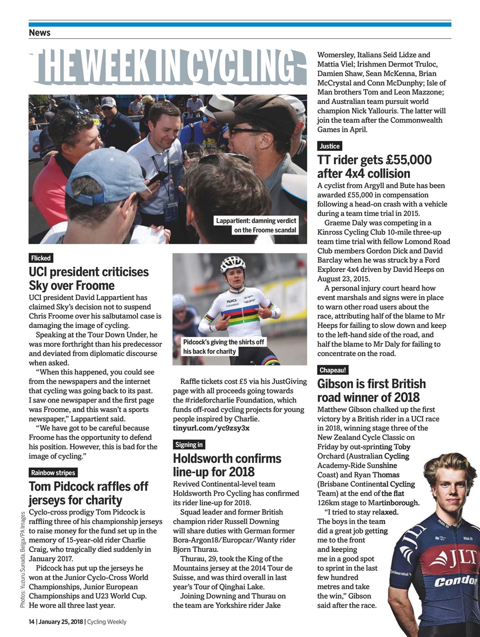 Cycling Weekly Preview Pages