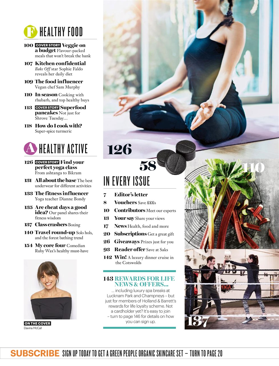 Healthy Magazine Preview Pages