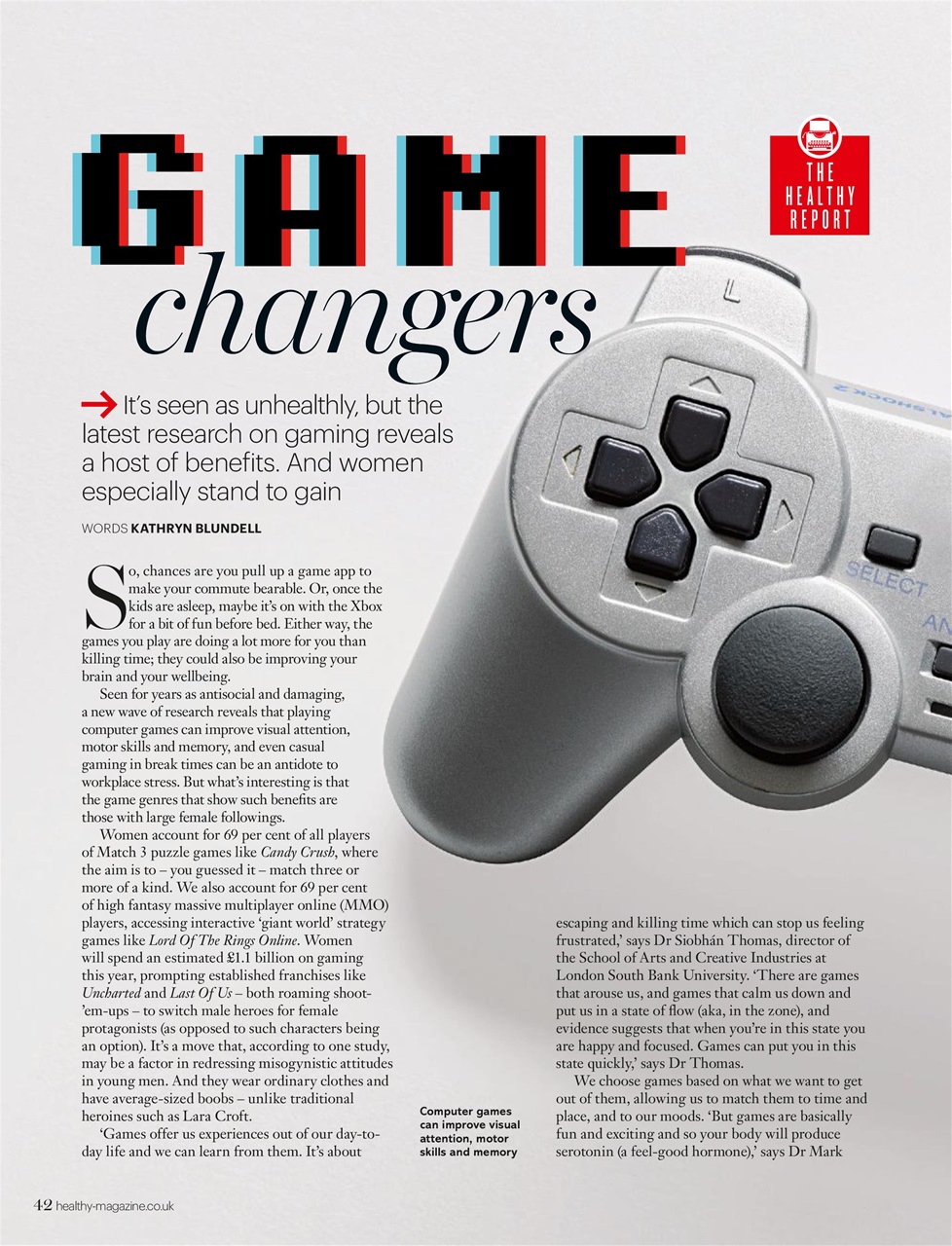 Healthy Magazine Preview Pages