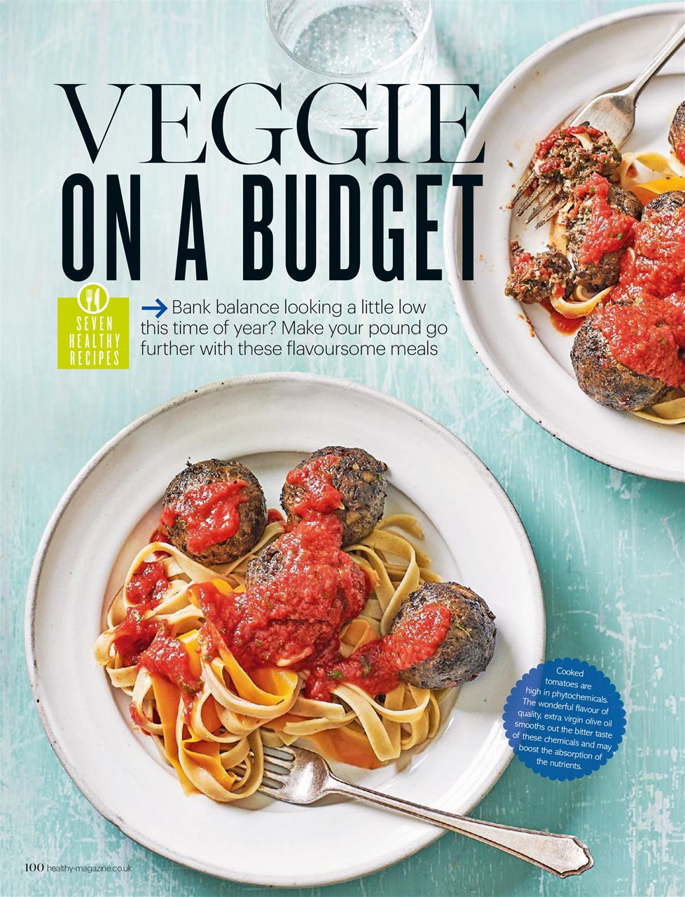 Healthy Magazine Preview Pages