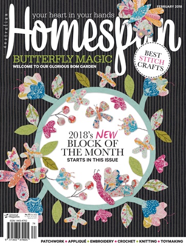 Homespun issue Issue #19.2 2018
