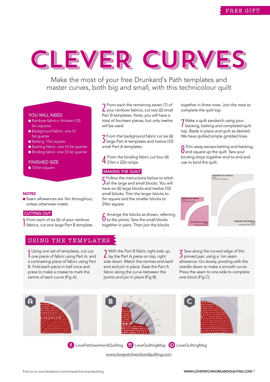 Love Patchwork & Quilting Preview Pages