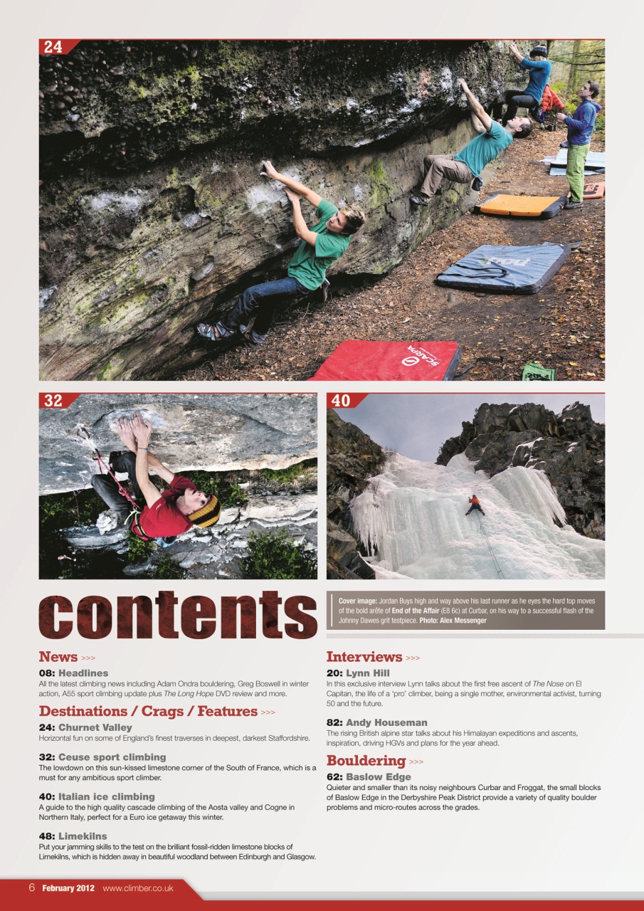 Climber Preview Pages