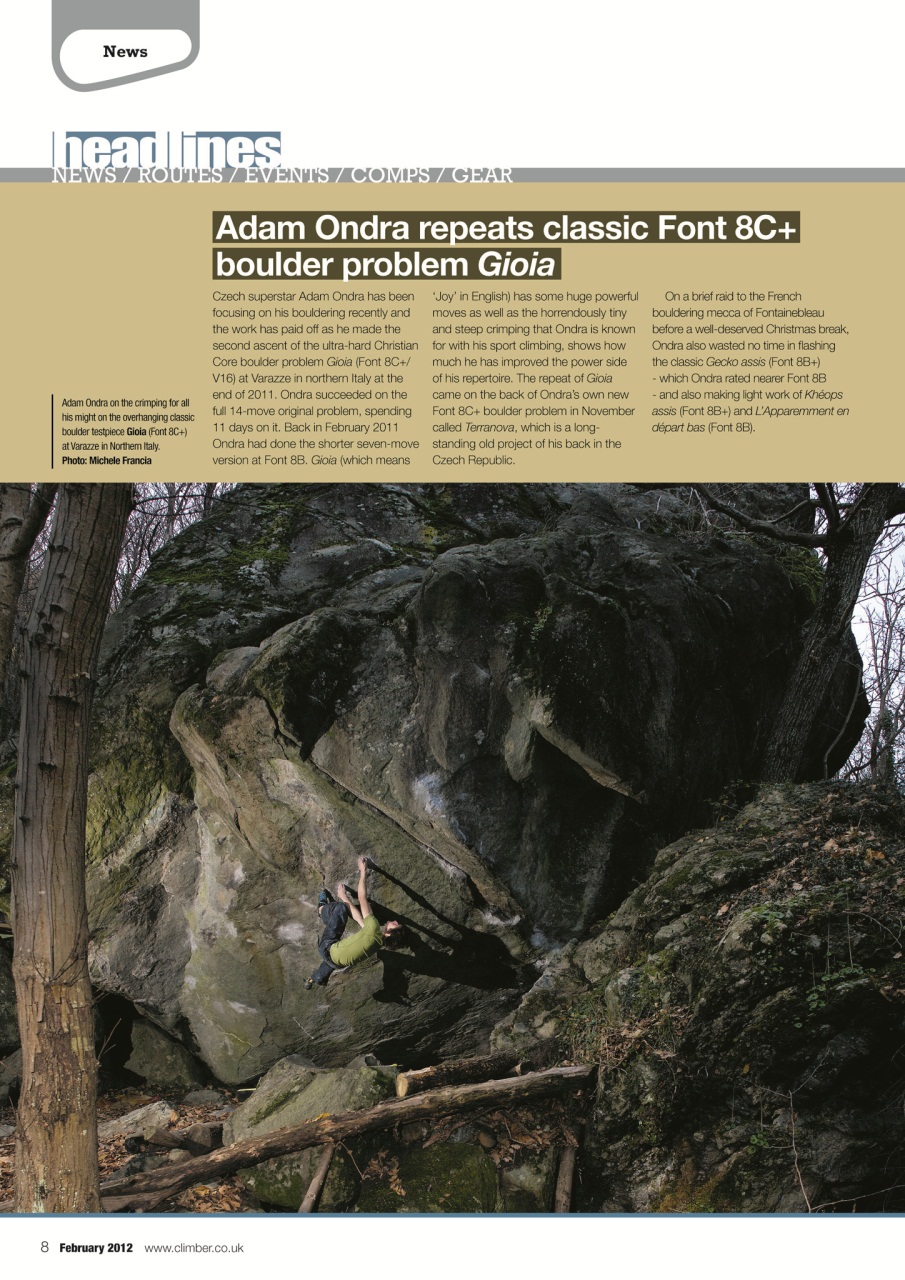 Climber Preview Pages