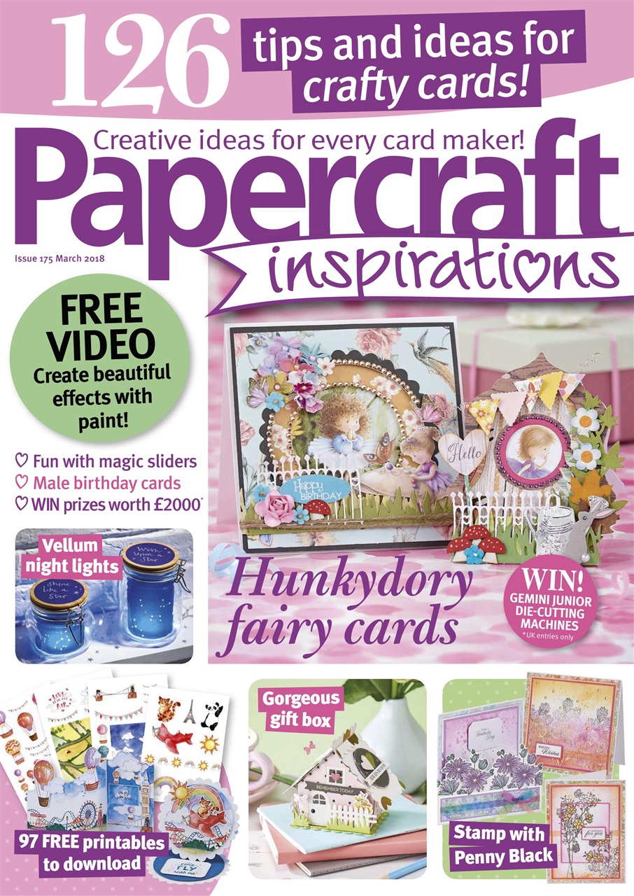 Papercraft Inspirations Preview Pages