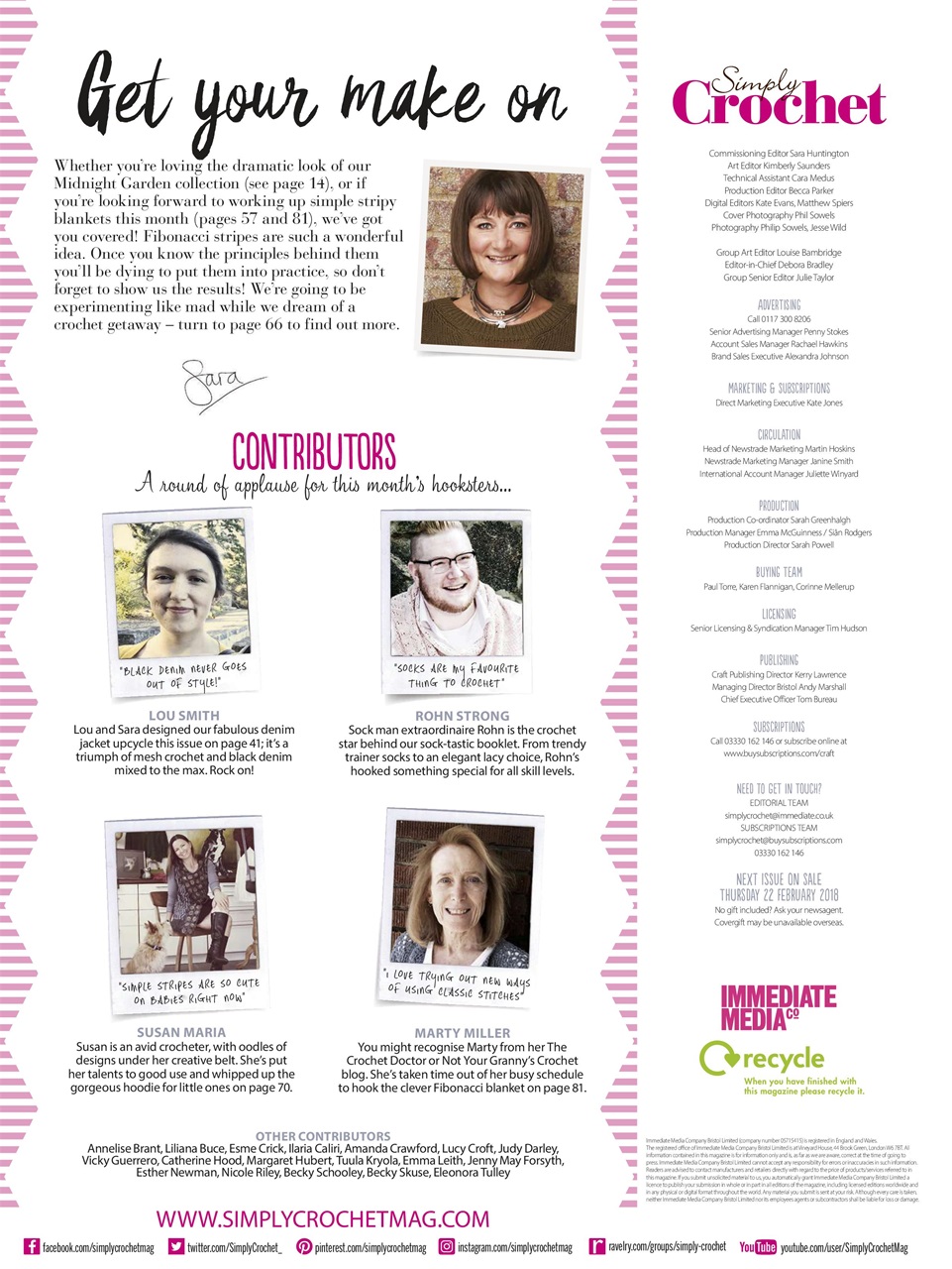 Simply Crochet Preview Pages