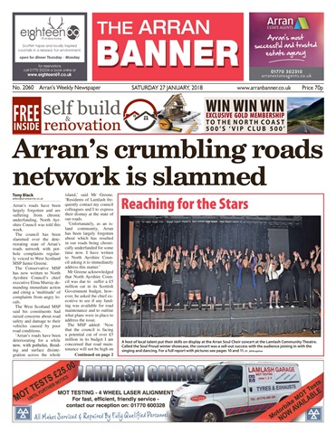 Arran Banner issue 27 January 2018