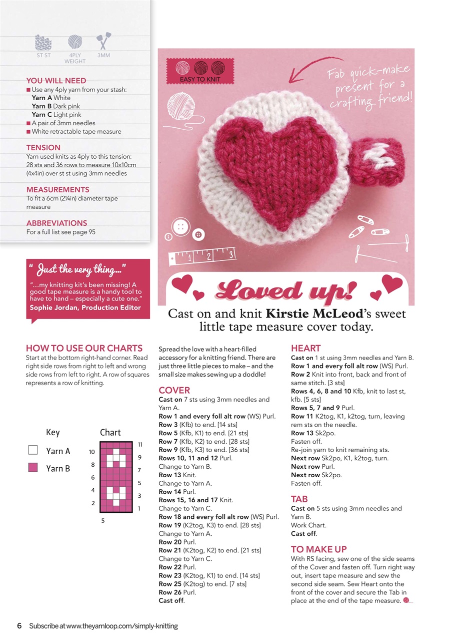 Simply Knitting Preview Pages