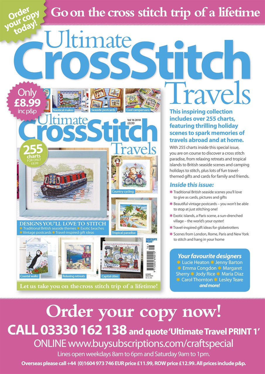 The World of Cross Stitching Preview Pages