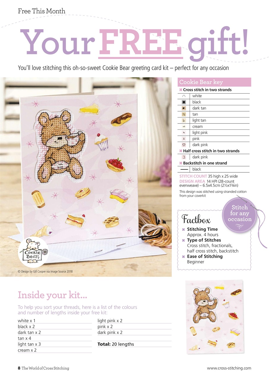 The World of Cross Stitching Preview Pages