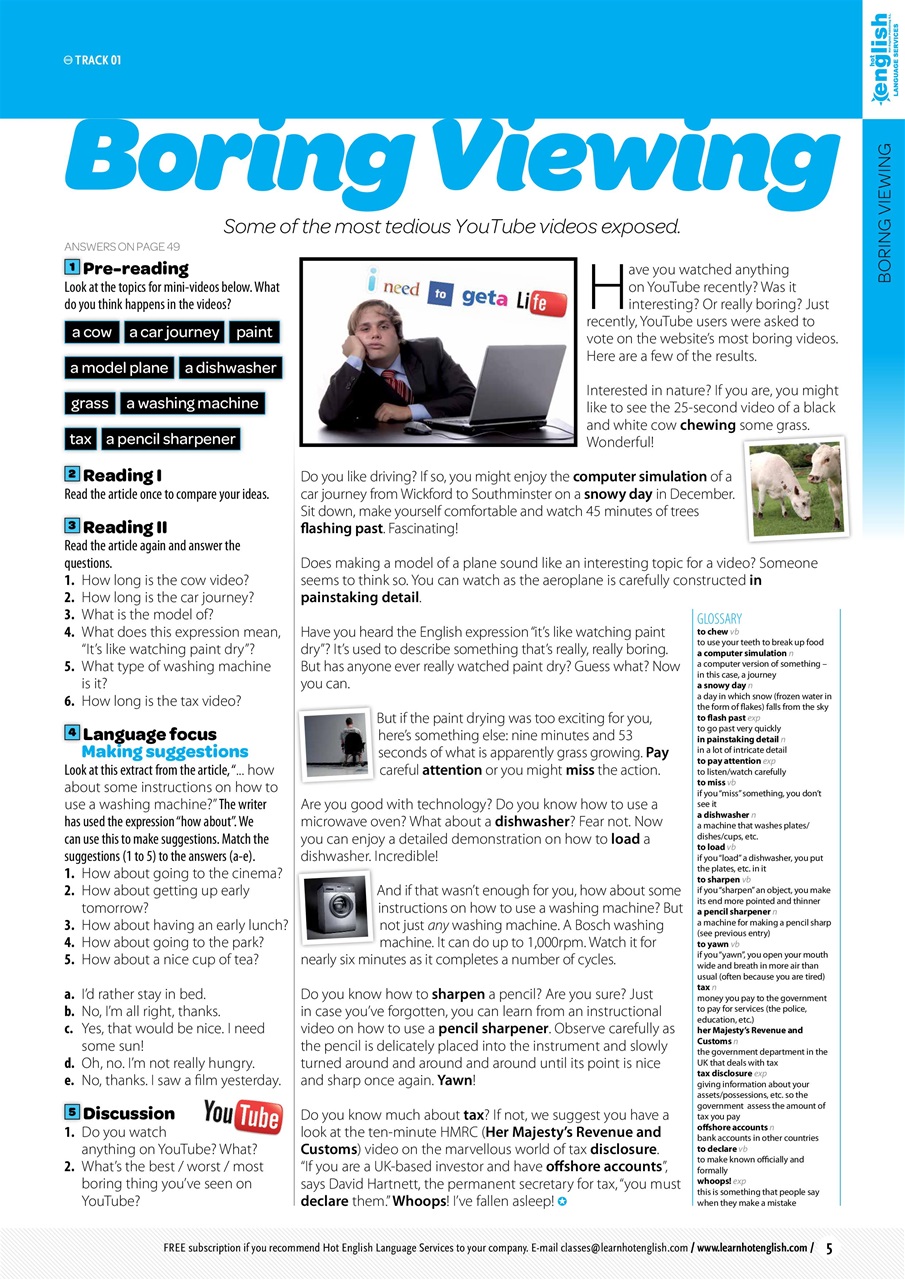 Learn Hot English Preview Pages