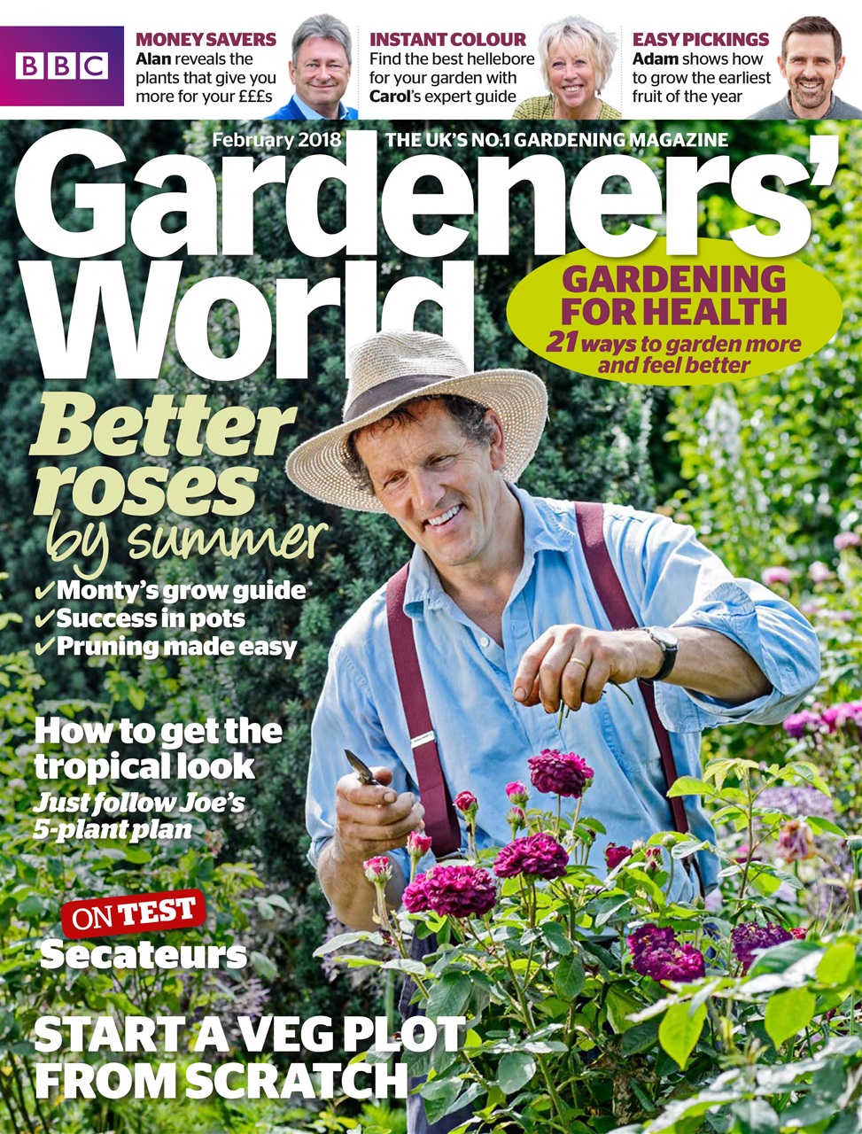 BBC Gardeners’ World Magazine Preview Pages