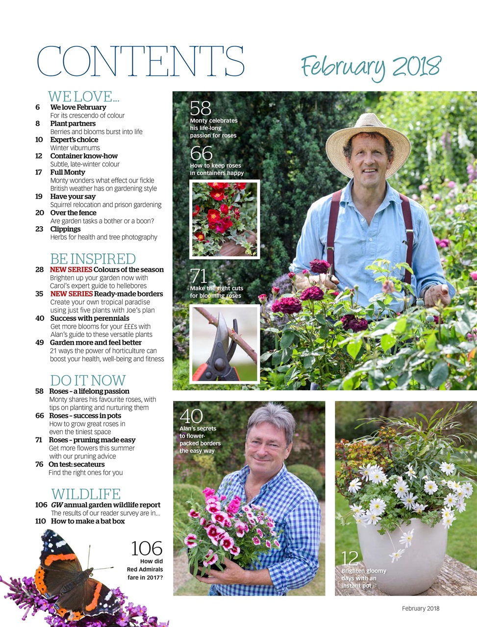 BBC Gardeners’ World Magazine Preview Pages