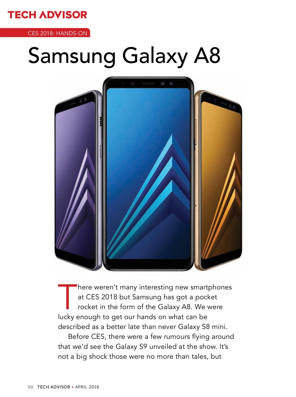 Tech Advisor Preview Pages