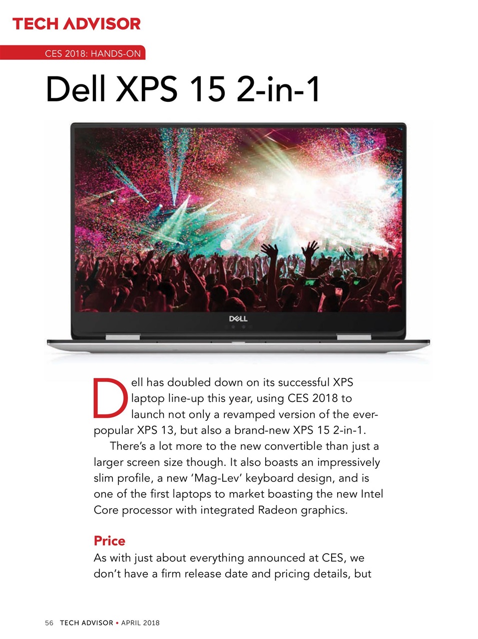 Tech Advisor Preview Pages