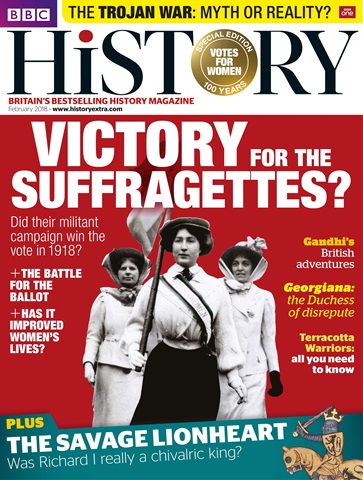 BBC History Magazine issue February 2018