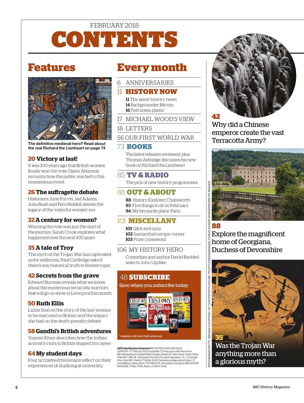 BBC History Magazine Preview Pages