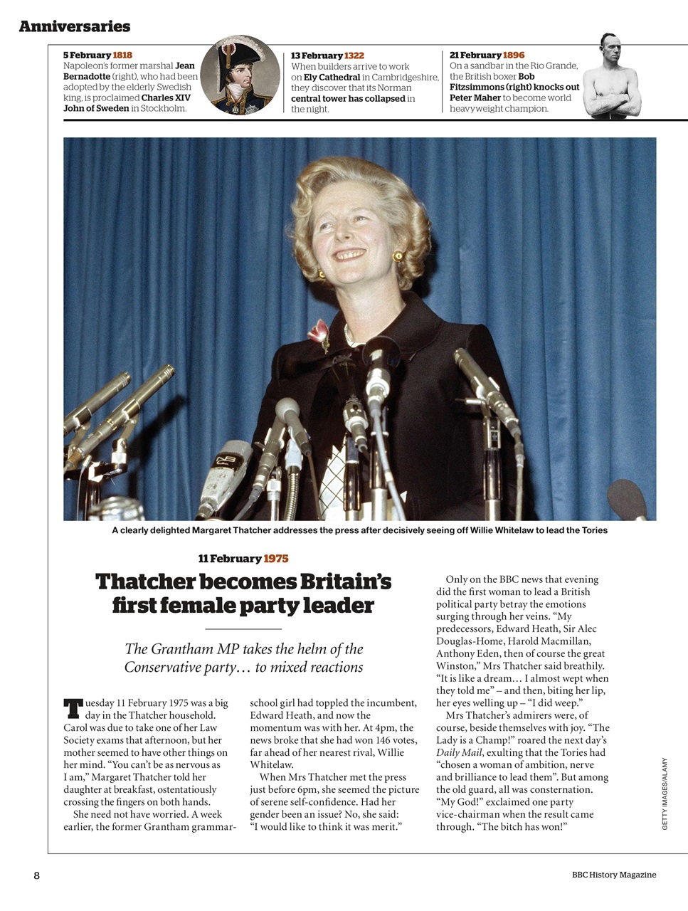 BBC History Magazine Preview Pages