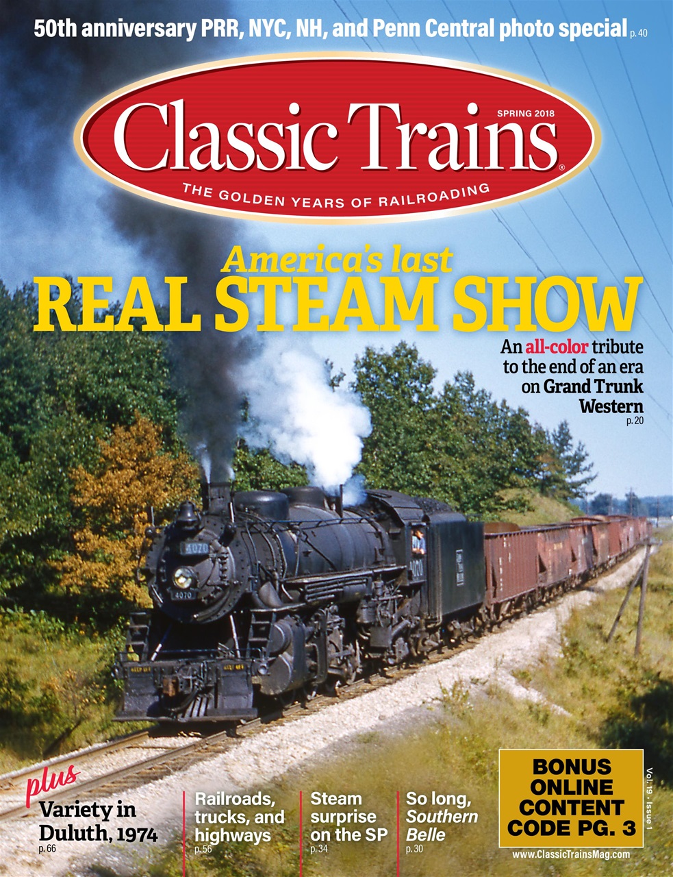 Classic Trains Preview Pages
