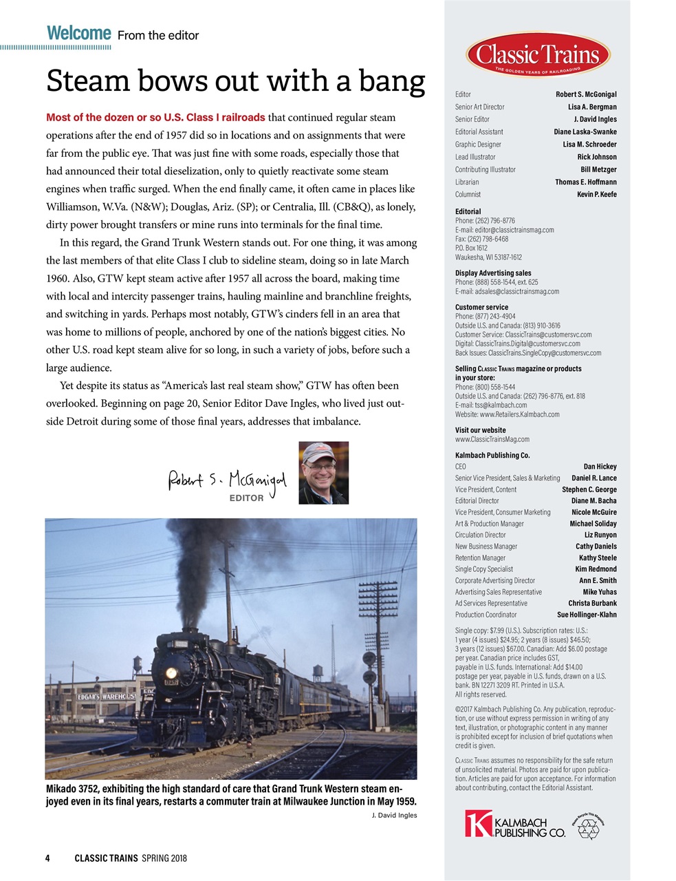 Classic Trains Preview Pages