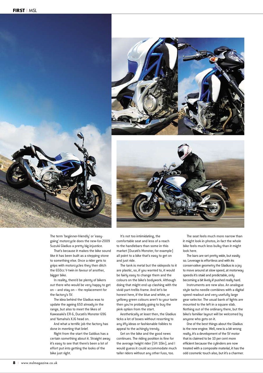 Motorcycle Sport & Leisure Preview Pages