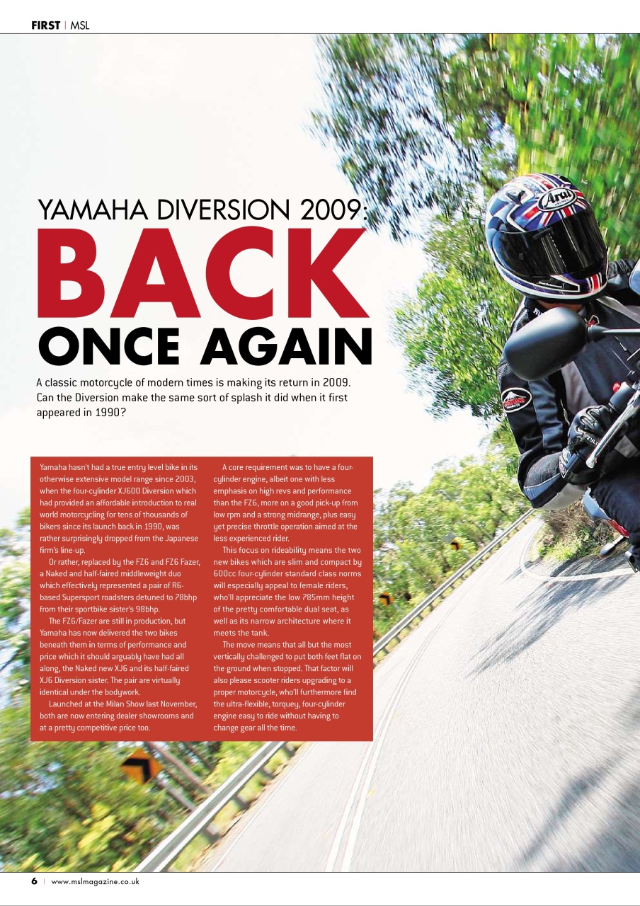 Motorcycle Sport & Leisure Preview Pages