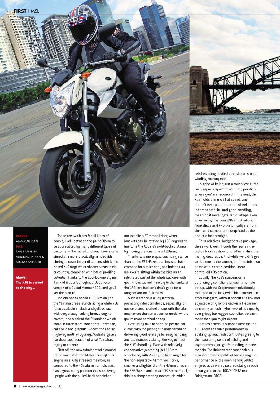 Motorcycle Sport & Leisure Preview Pages