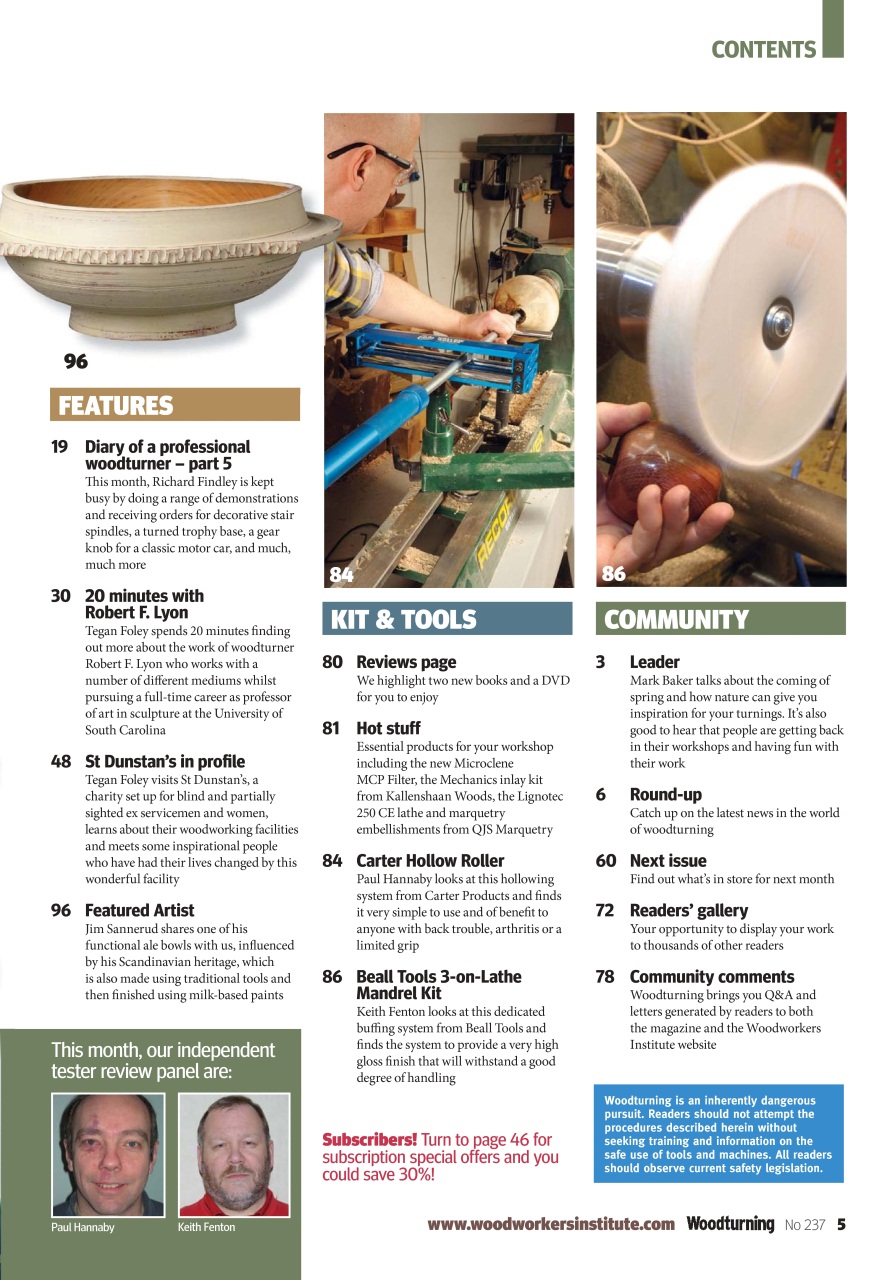 Woodturning Preview Pages