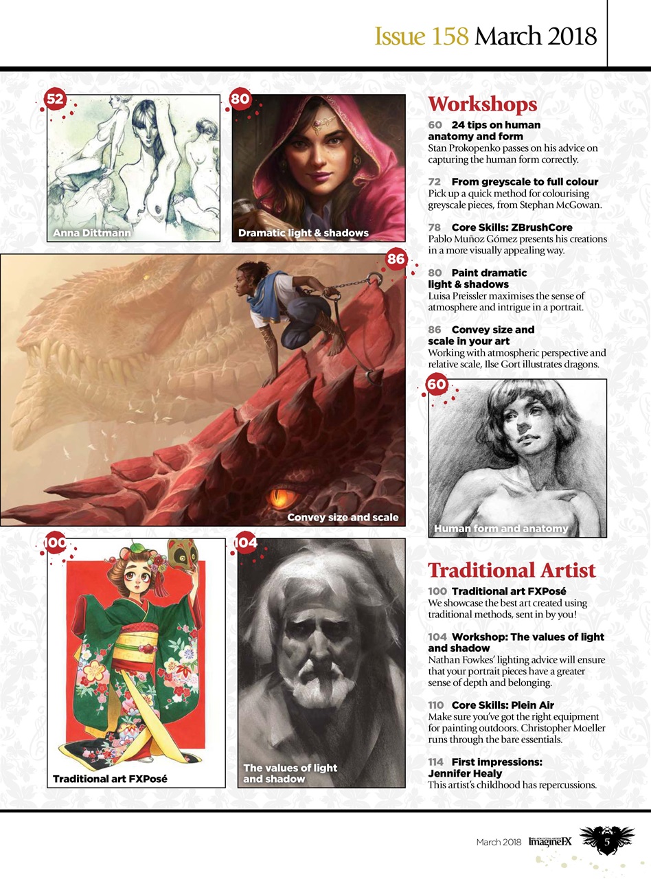 ImagineFX Preview Pages