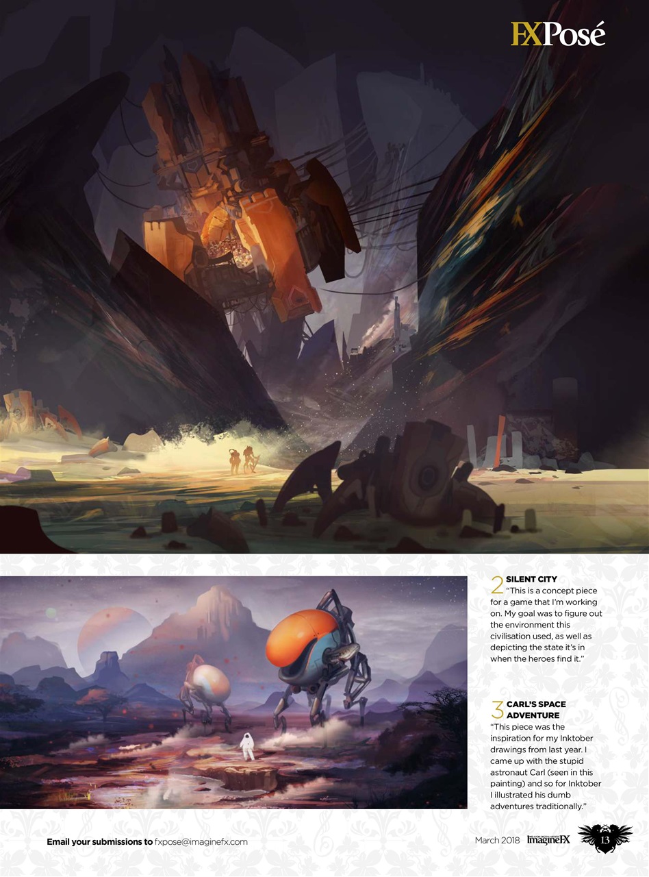 ImagineFX Preview Pages
