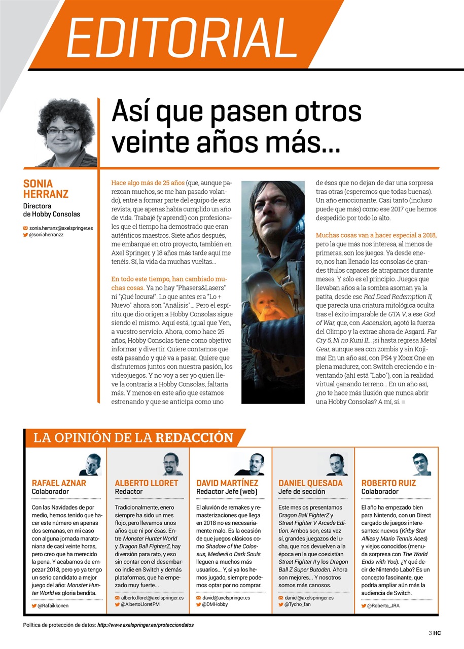 Hobby Consolas Preview Pages