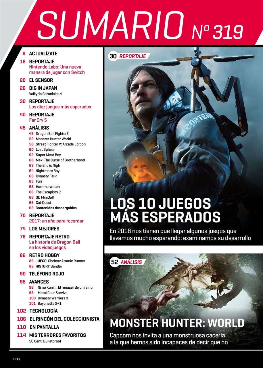 Hobby Consolas Preview Pages