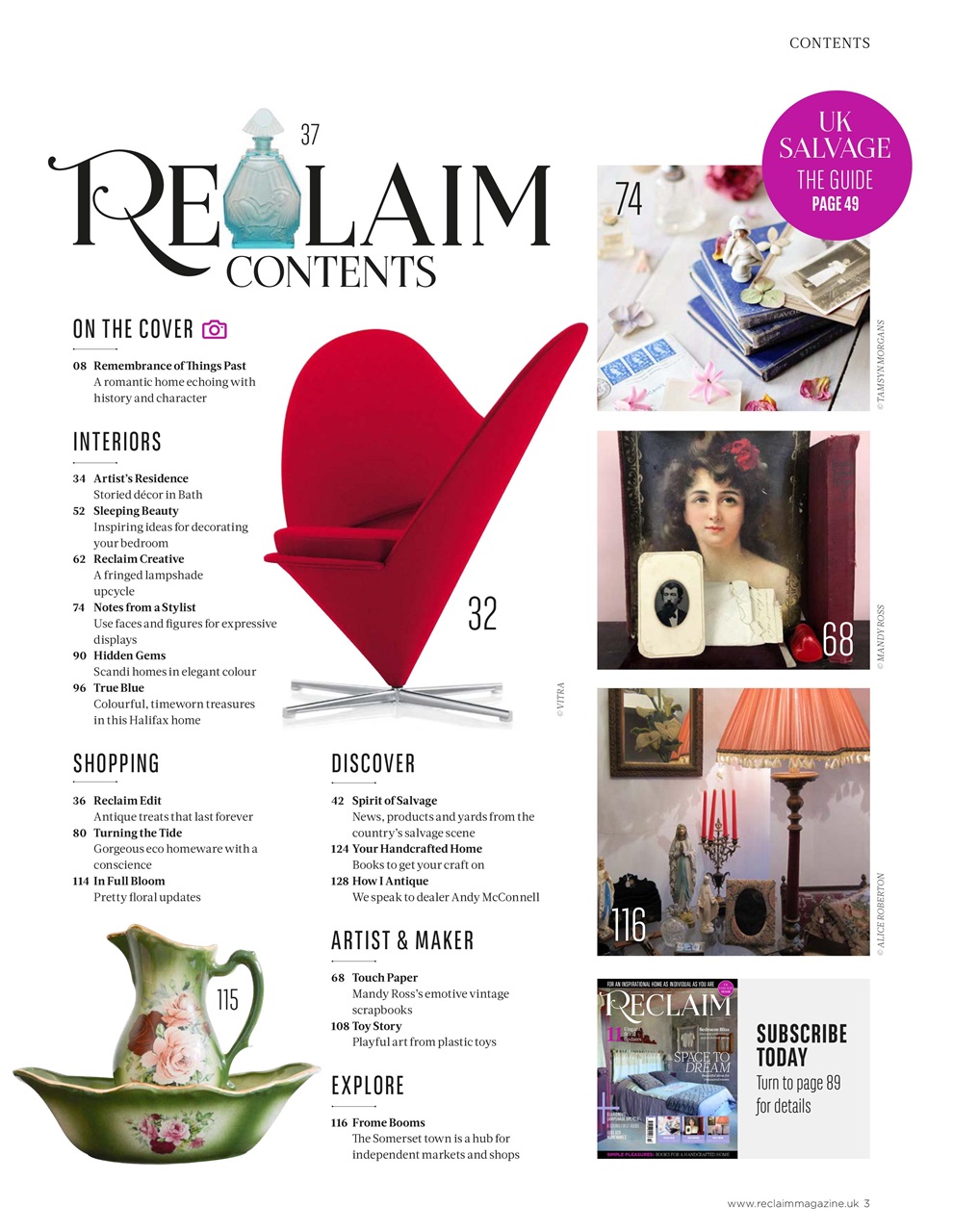 Reclaim Preview Pages